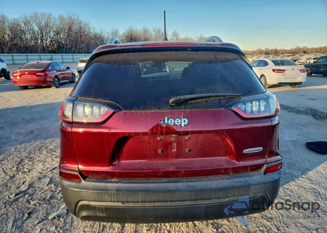 2019 Jeep Cherokee Latitude из США, поврежденный, VIN 1C4PJLCB7KD143324